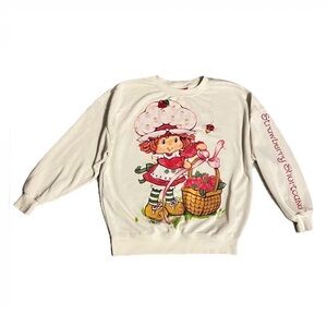 The Spring Picnic Crewneck by Strawberry Shortcake Spell out Size S